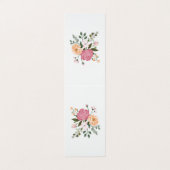 Watercolor flowers 名刺 (外部フラット)