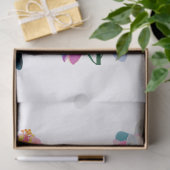 watercolor flowers  薄葉紙 (ギフト)