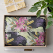 Watercolor Flowers Floral Raven Botanicals 薄葉紙 (ギフト)