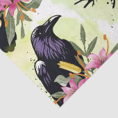 Watercolor Flowers Floral Raven Botanicals 薄葉紙 (詳細)