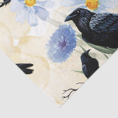Watercolor Flowers Floral Raven Botanicals 薄葉紙 (詳細)