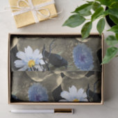 Watercolor Flowers Floral Raven Botanicals 薄葉紙 (ギフト)