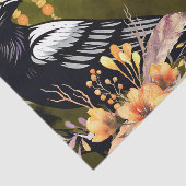 Watercolor Flowers Floral Raven Botanicals 薄葉紙 (詳細)