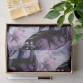 Watercolor Flowers Floral Raven Botanicals 薄葉紙 (ギフト)