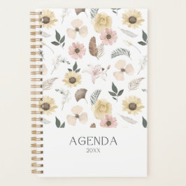 Watercolor Flowers Planner プランナー手帳