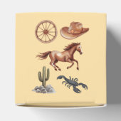 Watercolor Flying Cowboy フェイバーボックス (上部)