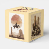 Watercolor Flying Cowboy フェイバーボックス (裏面サイド)