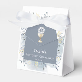 watercolor foliage First Holy Communion フェイバーボックス