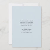 Watercolor Forest Greenery Family Picture Flat  シーズンカード (裏面)