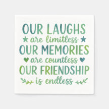 Watercolor Friendship Quote