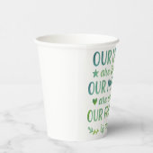 Watercolor Friendship Quote 紙コップ (右)