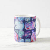 Watercolor Galaxy Patchwork コーヒーマグカップ (正面右)