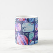 Watercolor Galaxy Patchwork コーヒーマグカップ (中央)