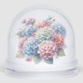 Watercolor Garden Hydrangeas in Pastel (正面)