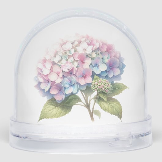 Watercolor Garden Hydrangeas in Pastel (裏面)