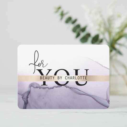 WATERCOLOR|GESCHÄFTSEINHEITSBESCHEINIGUNG| für Sie (スタンド正面)