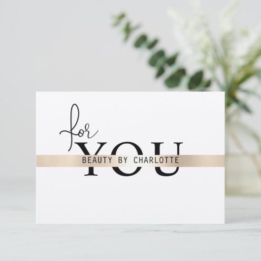 WATERCOLOR|GESCHÄFTSEINHEITSBESCHEINIGUNG| für Sie (スタンド正面)