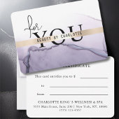 WATERCOLOR|GESCHÄFTSEINHEITSBESCHEINIGUNG| für Sie