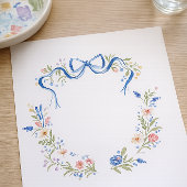 Watercolor Golden Retriever Wedding Crest フェイバーバッグ