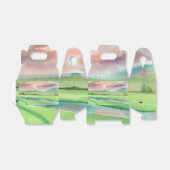 Watercolor Golf フェイバーボックス (折り畳みなし)