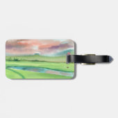 Watercolor Golf ラゲッジタグ (裏面横)