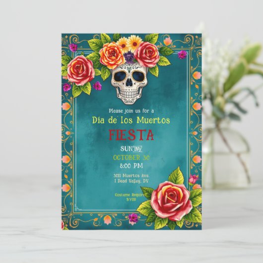 💀🎉 Watercolor Grave Expectations  招待状 (スタンド正面)