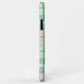 Watercolor Green & Pink Plaid Lucky Clover  Case-Mate iPhoneケース (裏面/右)