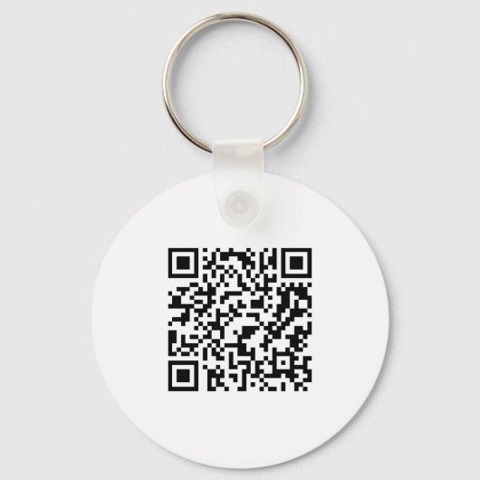 Watercolor Greenery Landscape Designer QR Code キーホルダー (裏面)