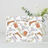 Watercolor GRYFFINDOR™ Hedwig Pattern (スタンド正面)