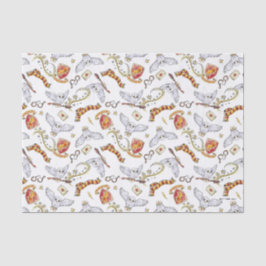 Watercolor GRYFFINDOR™ Hedwig Pattern 薄葉紙