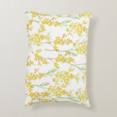 Watercolor hand drawn seamless pattern with spring アクセントクッション (裏面(縦))