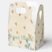 Watercolor Happy Easter! Easter Bunny フェイバーボックス (オープン)