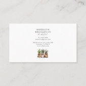 Watercolor Herbalist Herbal Medicine  名刺 (裏面)