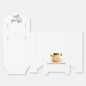 Watercolor Honey & Bees Baby Shower フェイバーボックス (見開き)