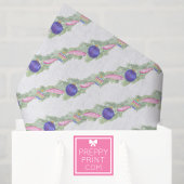 Watercolor Hot Pink Bow Garland Christmas 薄葉紙