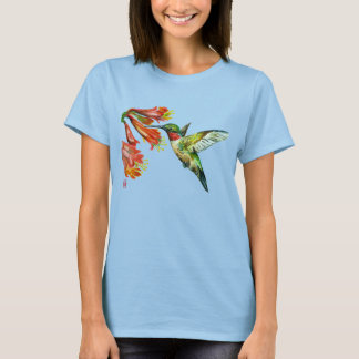 Watercolor Hummingbird Tシャツ