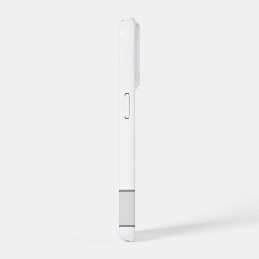 Watercolor Hummingbird with Florals iPhoneケース (右側面)