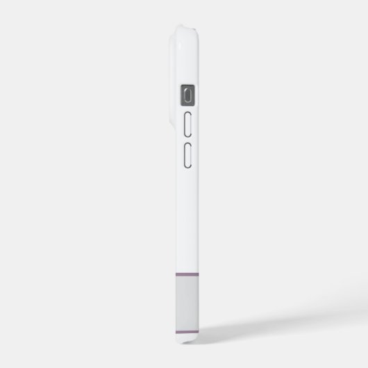 Watercolor Hummingbird with Florals iPhoneケース (左側面)