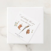 Watercolor Hunter Baby Shower フェイバータグ (インサイチュ)