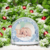 watercolor hydrangea frame Baptism thank you  (クリスマス)