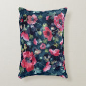 Watercolor illustration. Seamless pattern. Bouquet アクセントクッション (正面(垂直))