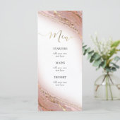 watercolor ink marble Menu メニュー (スタンド正面)