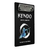 Watercolor Kendo Practice Journal Practitioners ミニクリップボード (アングル)