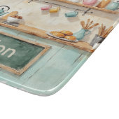 Watercolor Kitchen Glass Cutting Board カッティングボード (角)