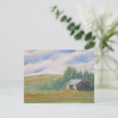 Watercolor Landscape Painting ポストカード (スタンド正面)