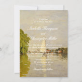 Watercolor Landscape Wedding Invitation 招待状 (正面)