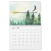 Watercolor Landscapes Calendar – A Year of Scenic  カレンダー (3月 2026)