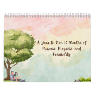 Watercolor Landscapes Calendar – A Year of Scenic  カレンダー