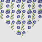 Watercolor Large Blueberry Pattern Tissue Paper 薄葉紙 (詳細)