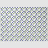 Watercolor Large Blueberry Pattern Tissue Paper 薄葉紙 (正面)
